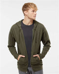 Unisex Midweight Full-Zip Hooded Sweatshirt