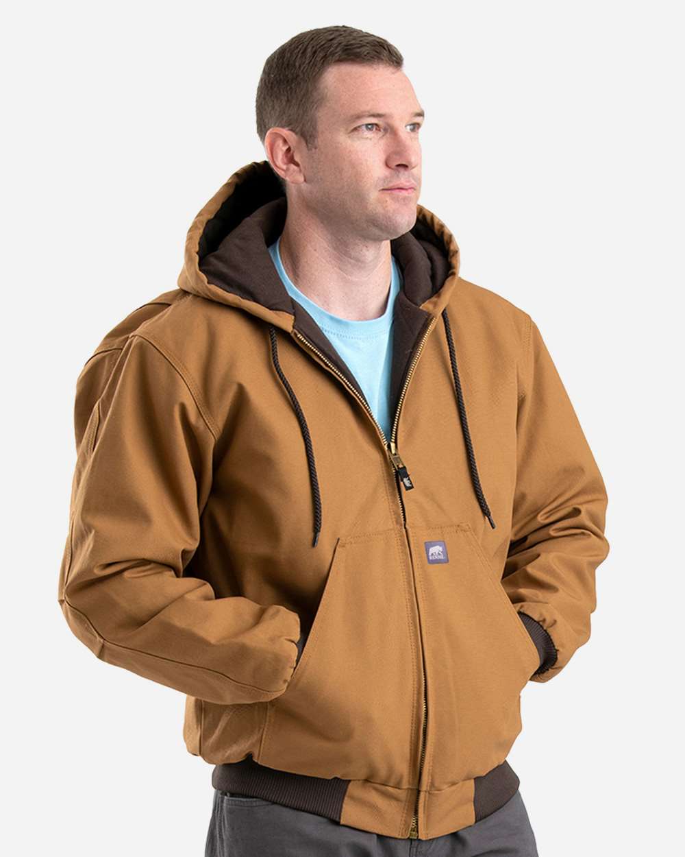 Berne Apparel Men's Berne Heritage Hooded Jacket
