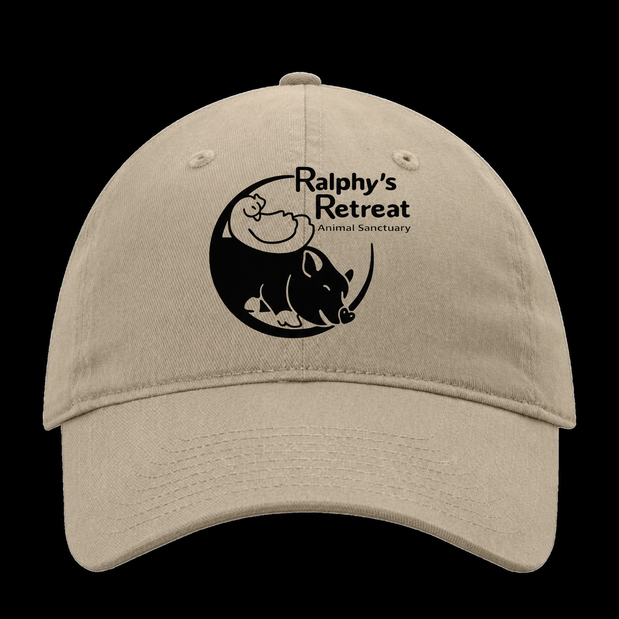 Embroidered Cotton Twill  Cap